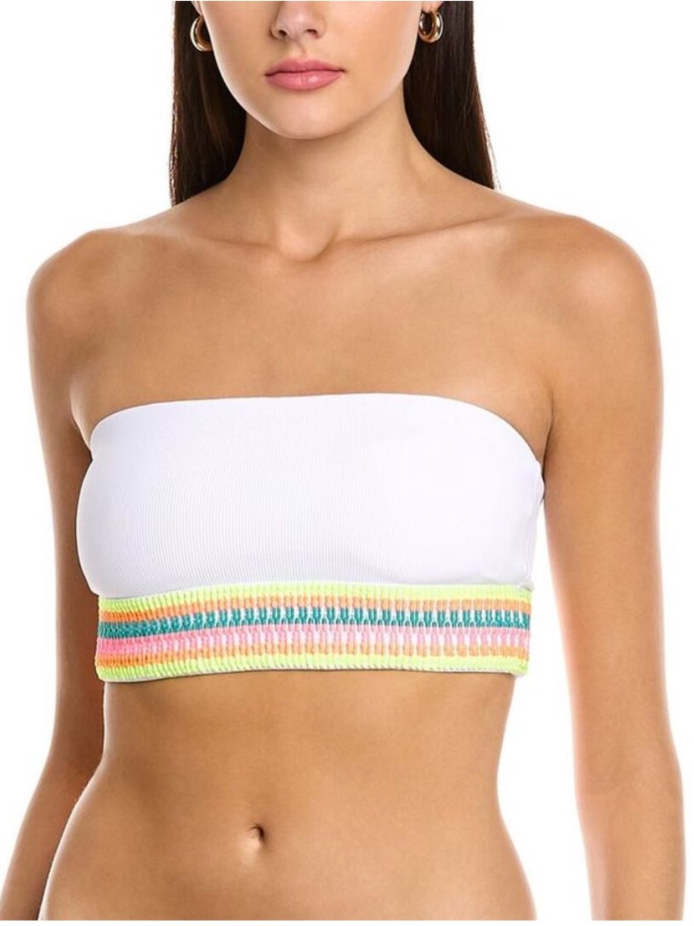 Peixoto Kirra Bandeau Bikini Top Size Small